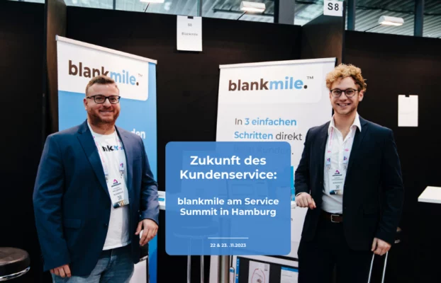 blankmile am Service Summit in Hamburg